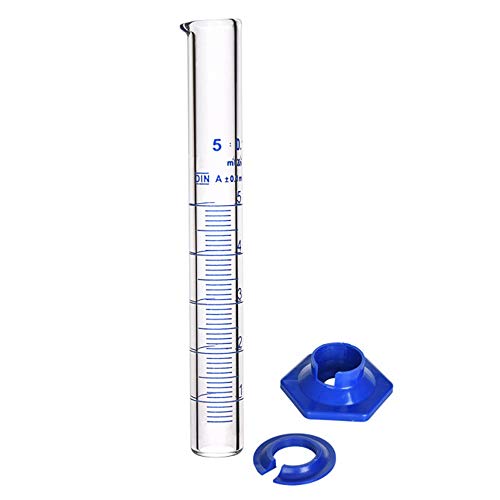 MEASURING CYLINDER WITH PLASTIC BASE, CLASS B.